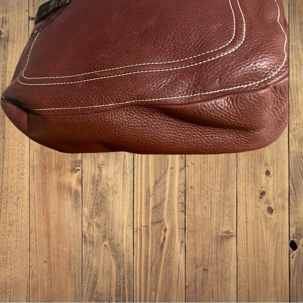 Brighton Brown Hobo Handbag - Picture 3 of 9